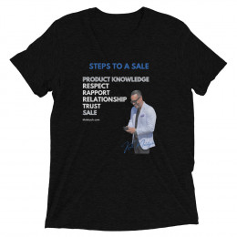 Kurt Maletych Steps to a Sale T-shirt