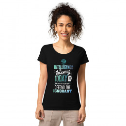 Intelligence Women’s organic t-shirt