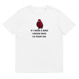 Bird organic cotton t-shirt