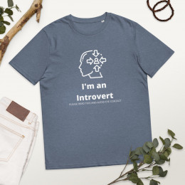 Introvert organic cotton t-shirt